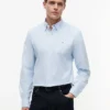 Cămașă Oxford elastică cu dungi, croială regular Cămașă Oxford elastică cu dungi, croială regular