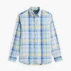 Cămașă regular fit din amestec de in cu carouri Madras Cămașă regular fit din amestec de in cu carouri Madras