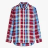 Cămașă regular fit din amestec de in cu carouri Madras Cămașă regular fit din amestec de in cu carouri Madras
