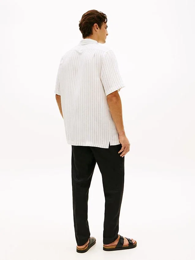 Cămașă relaxată din amestec de in New York Label Cămașă relaxată din amestec de in New York Label