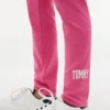 Colanți pentru fete cu logo Tommy în stil colegial