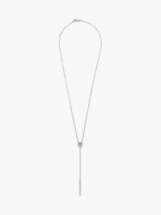 Colier Lariat cu accente de cristal
