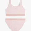 Costum de baie din două piese cu imprimeu și decolteu pătrat pentru copii Costum de baie din două piese cu imprimeu și decolteu pătrat pentru copii
