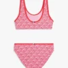 Costum de baie din două piese pentru copii cu monogramă Script Costum de baie din două piese pentru copii cu monogramă Script