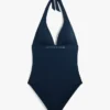 Costum de baie întreg cu logo Hilfiger Costum de baie întreg cu logo Hilfiger