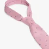 Cravată din amestec de mătase cu imprimeu palmier Cravată din amestec de mătase cu imprimeu palmier