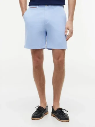 Croială regulată Pantaloni scurți Tommy cu talie confortabilă de 7″