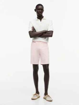 Croială regulată Pantaloni scurți Tommy cu talie confortabilă de 7″