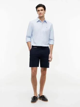 Croială regulată Pantaloni scurți Tommy cu talie confortabilă de 7″