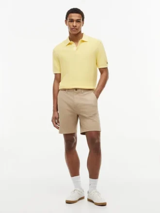 Croială regulată Pantaloni scurți Tommy cu talie confortabilă de 7″