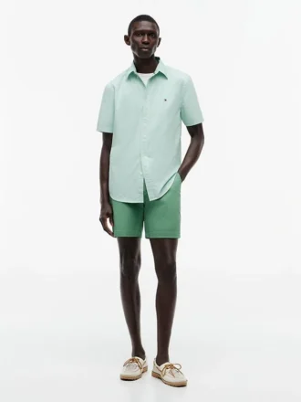 Croială regulată Pantaloni scurți Tommy cu talie confortabilă de 7″