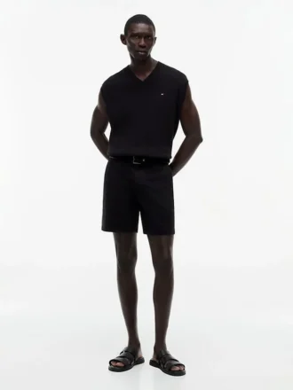 Croială regulată Pantaloni scurți Tommy cu talie confortabilă de 7″