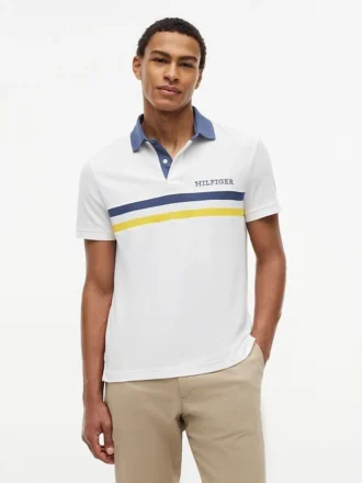 Croială regulată Polo cu logo Hilfiger