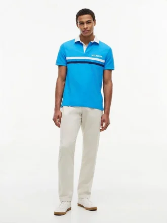 Croială regulată Polo cu logo Hilfiger