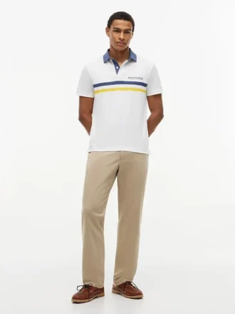 Croială regulată Polo cu logo Hilfiger