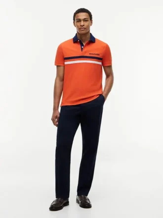 Croială regulată Polo cu logo Hilfiger