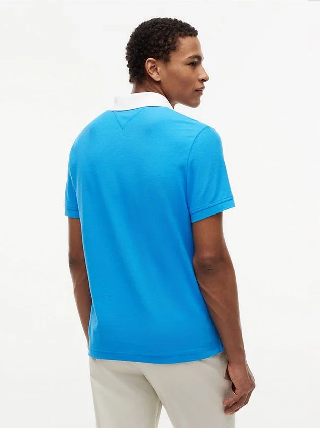 Croială regulată Polo cu logo Hilfiger Croială regulată Polo cu logo Hilfiger