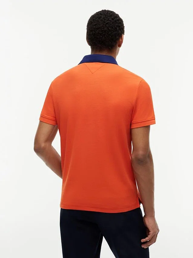 Croială regulată Polo cu logo Hilfiger Croială regulată Polo cu logo Hilfiger