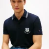 Croială regulată Polo din piqué cu monogramă Croială regulată Polo din piqué cu monogramă