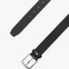 Curea din piele cu buclă cu steag Curea din piele cu buclă cu steag