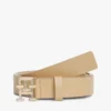Curea din piele cu cataramă monogramă Curea din piele cu cataramă monogramă