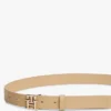 Curea din piele cu cataramă monogramă Curea din piele cu cataramă monogramă