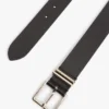 Curea din piele cu cataramă pătrată Curea din piele cu cataramă pătrată