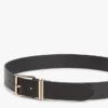Curea din piele cu cataramă pătrată Curea din piele cu cataramă pătrată