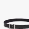Curea din piele cu cataramă pătrată reversibilă Curea din piele cu cataramă pătrată reversibilă