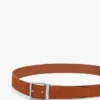 Curea din piele cu cataramă pătrată reversibilă Curea din piele cu cataramă pătrată reversibilă