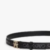 Curea Jacquard cu cataramă monogramă Curea Jacquard cu cataramă monogramă