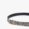 Curea Jacquard cu monogramă Curea Jacquard cu monogramă