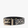 Curea Jacquard cu monogramă Curea Jacquard cu monogramă