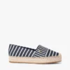 Espadrile cu platformă din pânză cu dungi Espadrile cu platformă din pânză cu dungi