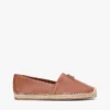 Espadrile din piele cu TH Monogram
