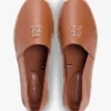 Espadrile din piele cu TH Monogram