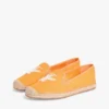 Espadrile din pânză cu monogramă brodată Espadrile din pânză cu monogramă brodată