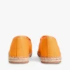 Espadrile din pânză cu monogramă brodată Espadrile din pânză cu monogramă brodată