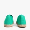 Espadrile din pânză cu monogramă brodată Espadrile din pânză cu monogramă brodată
