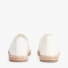 Espadrile din pânză cu monogramă brodată Espadrile din pânză cu monogramă brodată