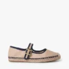 Espadrile Mary Jane din pânză Espadrile Mary Jane din pânză