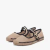 Espadrile Mary Jane din pânză Espadrile Mary Jane din pânză