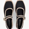 Espadrile Mary Jane din pânză Espadrile Mary Jane din pânză