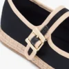 Espadrile Mary Jane din pânză Espadrile Mary Jane din pânză