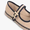 Espadrile Mary Jane din pânză Espadrile Mary Jane din pânză