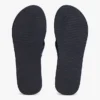 Flip-flopi din pânză cu monogramă brodată Flip-flopi din pânză cu monogramă brodată