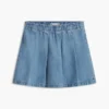 Fustă din denim plisată pentru copii