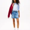 Fustă mini din blugi cu talie înaltă Tommy Jeans Fustă mini din blugi cu talie înaltă Tommy Jeans