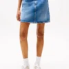Fustă mini din blugi cu talie înaltă Tommy Jeans Fustă mini din blugi cu talie înaltă Tommy Jeans
