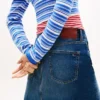 Fustă mini din blugi cu talie înaltă Tommy Jeans Fustă mini din blugi cu talie înaltă Tommy Jeans
